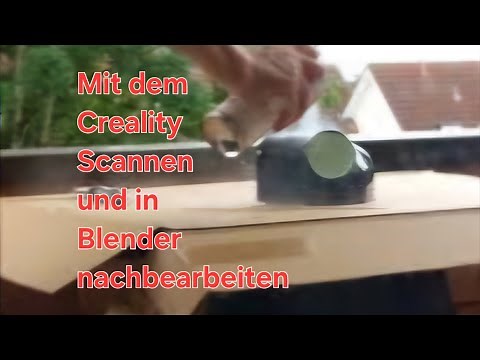 Creality CR-scan 01 3D in 5 steps to the first printable model