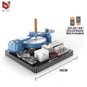 [Hot Item] Steam Toys Circuit Machinery - Drawing Instrument Explore Science Learning Children Learning Educational Toys DIY Toy Children's Toy Plastic Toy Kids Gift