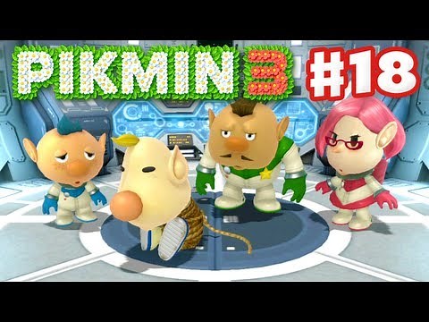 Pikmin 3 - Day 18 - Fruit Puzzles (Nintendo Wii U Gameplay Walkthrough)