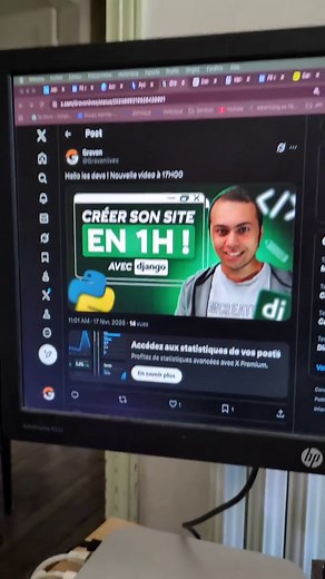 Créer un site en Python avec Django