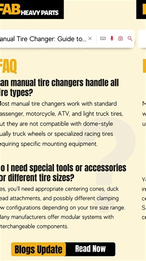📖Guidance for Manual Tire Changer