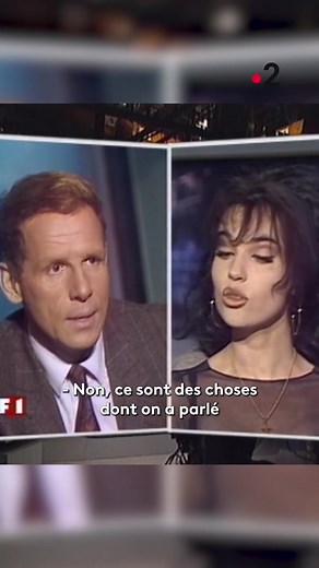 Béatrice Dalle : "Il m'a juste mal parlé, je lui ai répondu de la même manière." L'actrice commentait la séquence devenue culte où elle recadrait Patrick Poivre d'Arvor en 1992 pendant le JT. 05/10/2024 #quelleepoque ! | Quelle Époque