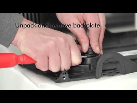 Dyson Airblade V AB08, AB12, HU02 hand dryer How to install Official Dyson UK video