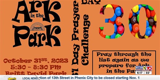 Britt David Baptist Church Pastor Tim Jones talks about Ark in the Park