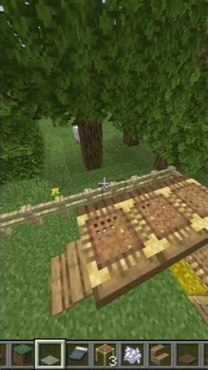 make a rabbit house#minecraft