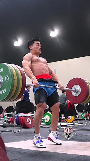 Lee Sangyeon Weightlifting Clean and Jerk | Olympic Slow Motion