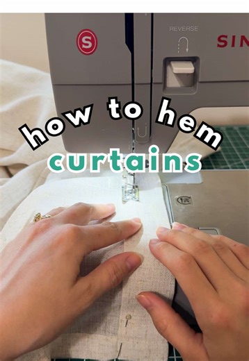 How to Hem Curtains Perfectly Every Time