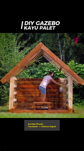 DIY Cozy Pallet Gazebo | Easy Budget-Friendly Outdoor Project