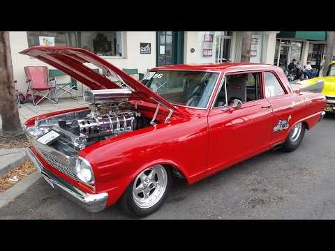 1964 Chevy II Nova Blown Small Block 8 Second Street Machine 64 Chevrolet Supercharged 1/4 Mile Car
