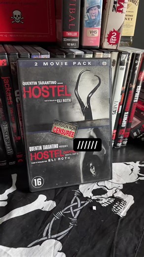 Hostel 1 (2005) and 2 (2007). #horror #disturbingfilms #dvdcollection #dvd