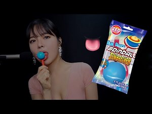 ASMR Wheel Jawbreaker Licking🤯 Lollipop Eating (Mouth Sounds)