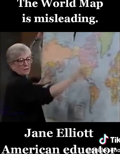 The World Map Deception Exposed by Jane Elliott