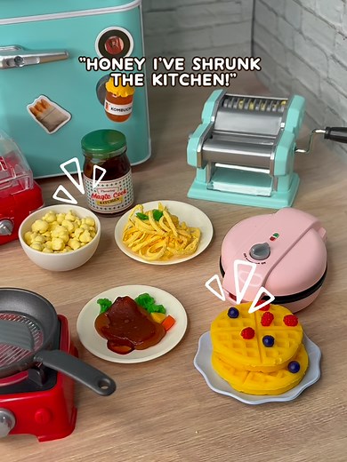 Perfectly Mini Waffles from Magic Cook Kitchen