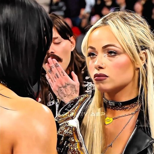 Liv Morgan & Rhea Ripley Face To Face 😈 And DOM DOM Edit. 🔥 #wwe #short #liv #dom #rhea