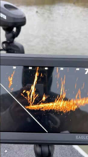 Here’s a look at the New lowrance eagle eye 9 live. #lowrance #crappiefishing