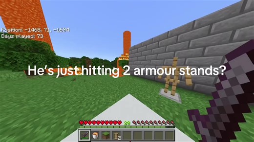 Pls say people get the reference | #minecraft #bedrock #sensitivity #reference #phonk