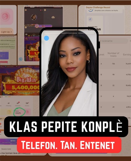 Lew Finn achtel rantre an kontak avek mwen. #pepite #onlineincome #digitalmarketing #viraltiktok #socialmedia