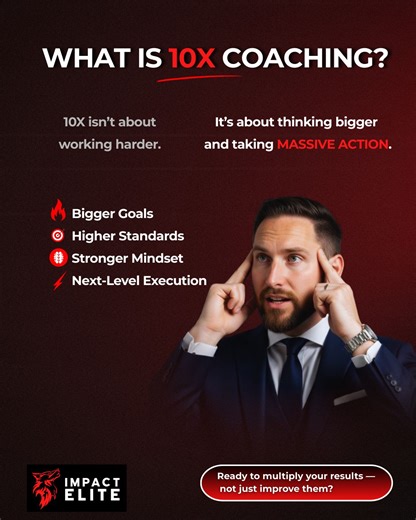 10X Coaching: Think Bigger, Achieve Transformation | Andrew Sperring MInstLM posted on the topic | LinkedIn