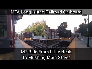 MTA: LIRR M7 Ride From Little Neck To Flushing Main Street