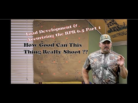 RPR 6.5 Creedmoor Load Development Accurizing Part 1 #viral #howto