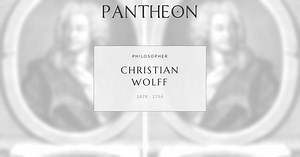 Christian Wolff Biography | Pantheon