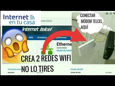 Como Usar MÓDEM Telcel en CASA | COMO REPETIDOR wifi
