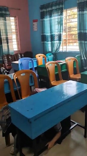 Earthquake!! Don't Panic.. Take a quick decision.. An earthquake drill by SPSC EM students guided by the teachers. #schoolactivities #SPSC #CambridgeCurriculum #Education #earthquake | SPSC - EM, Malibagh
