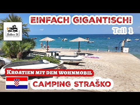 Camping Strasko 🇭🇷 großer Campingplatz in Kroatien mit Pool - Familienfreundlich - Hundefreundlich