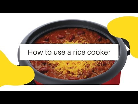 HOW TO USE A RICE COOKER | AROMA Pot Style Rice Cooker / Steamer / Multicooker