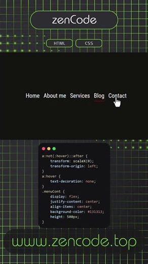 Menu Hover Effect