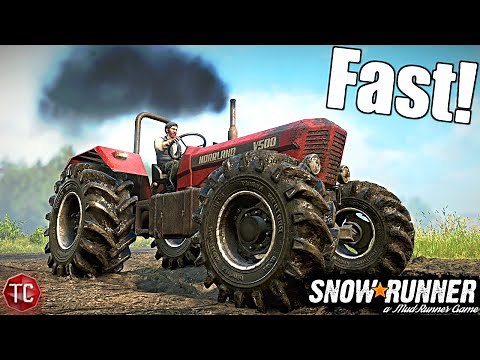 SnowRunner: This NEW 4x4 Tractor is FAST!