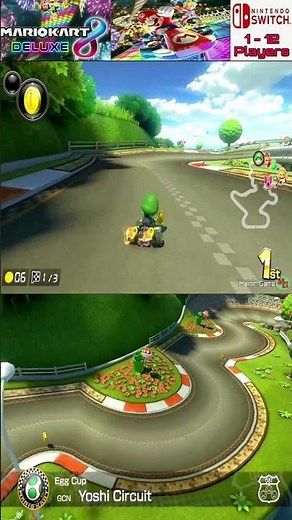 GCN Yoshi Circuit - Mario Kart 8 Deluxe - mainin game