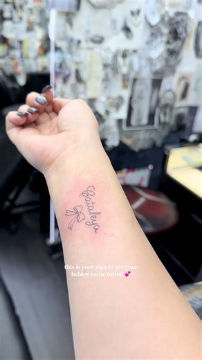 Meaningful Tattoo Ideas for Your Baby's Name