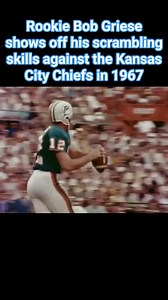 58K views · 1K reactions | September 24, 1967: Miami Dolphins rookie quarterback Bob Griese runs for his life during a 24-0 loss to the Kansas City Chiefs at the Orange Bowl. #orangebowl #MiamiDolphins #kansascitychiefs #AFL | Ghosts of the Orange Bowl | Facebook