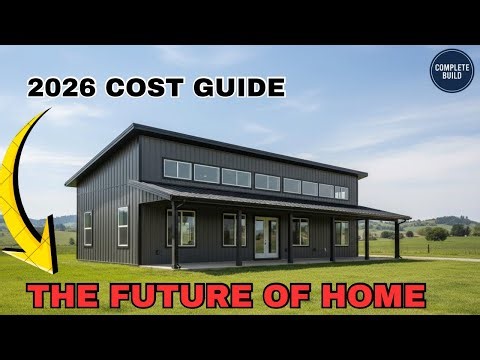 Single Slope Barndominium - #1 Modern Choice in 2026 (Solar + Design Complete Guide)