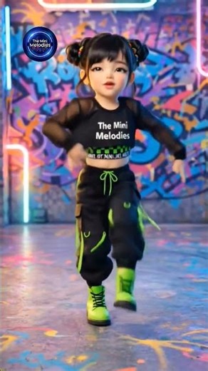 Cute Unicorn Dance 🦄💃 | Girl Doing Adorable Dance Moves | #Shorts