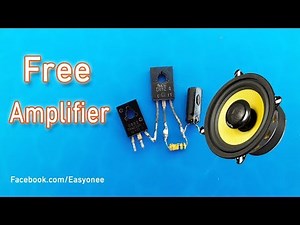 How to make a simple audio amplifier ( using D882 transistor )