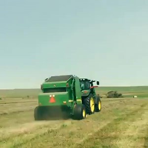 This is how hay being baled! | PositiveGardening