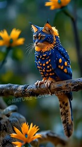 Meow or Chirp? What sound does this flying cat make? 🐱🐦 ​#birds #nature #viralreelschallenge #CatBird #FantasyCreature #HybridAnimals #AIArt #BlueCat #CuteOverload #MeowOrChirp #DigitalArt #SurrealNature #AnimalLovers #DreamyArt #NatureMagic #UniquePet ​Disclaimer: This video is AI-generated and does not contain any copyrighted third-party material. | Nature Lover Artist