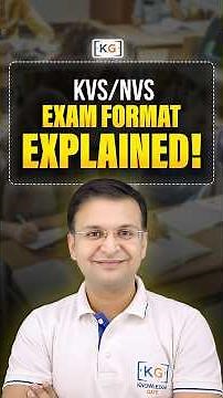 KVS NVS Exam Format Explained! #kvs #nvs