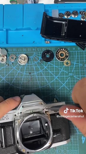 Restoring and Repairing a Vintage Canon AE-1 Camera