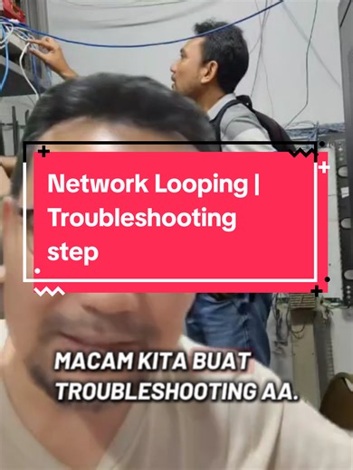 Nak troubleshoot network looping. Cabut uplink cable satu persatu. Jangan lupa, dalam masa yang sama, lakukan ping to internet. #jalurdata #itsolutions #tiktoklive #livehighlights
