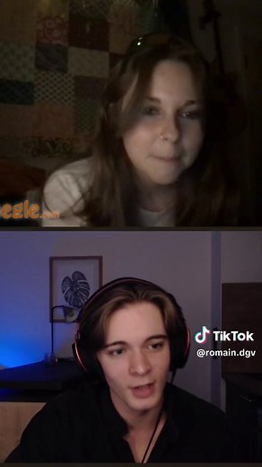 French Omegle Conversations with Masturbation