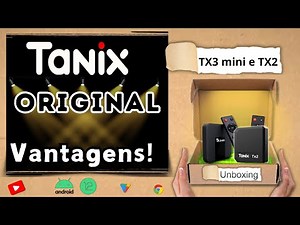 Unboxing Tx3 e Tx2 Originais da Tanix (Verificação com o App AIDA e Placa)