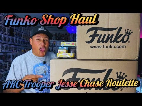 Funko Shop Haul plus ARC Trooper Jesse Chase Roulette