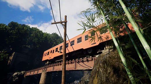 リアルな日本の田舎町を舞台とした『NOSTALGIC TRAIN』、夏のはじまり、夏霧にて