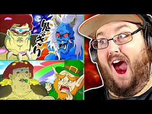 I HAVE NO LUCK, AND I MUST SCREAM & ONI-GIRI | Dungeon Soup Chaotic Good Barbarian REACTION!!!