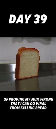 Day 39 #viral #falling #bread #bet