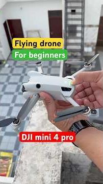 Flying drone for beginners | DJI mini 4 pro drone flying | Happy Screen