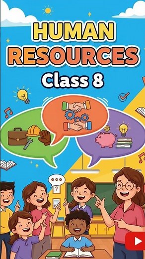 Human Resources Class 8 | Geography | #easylearning #socialscience #class8